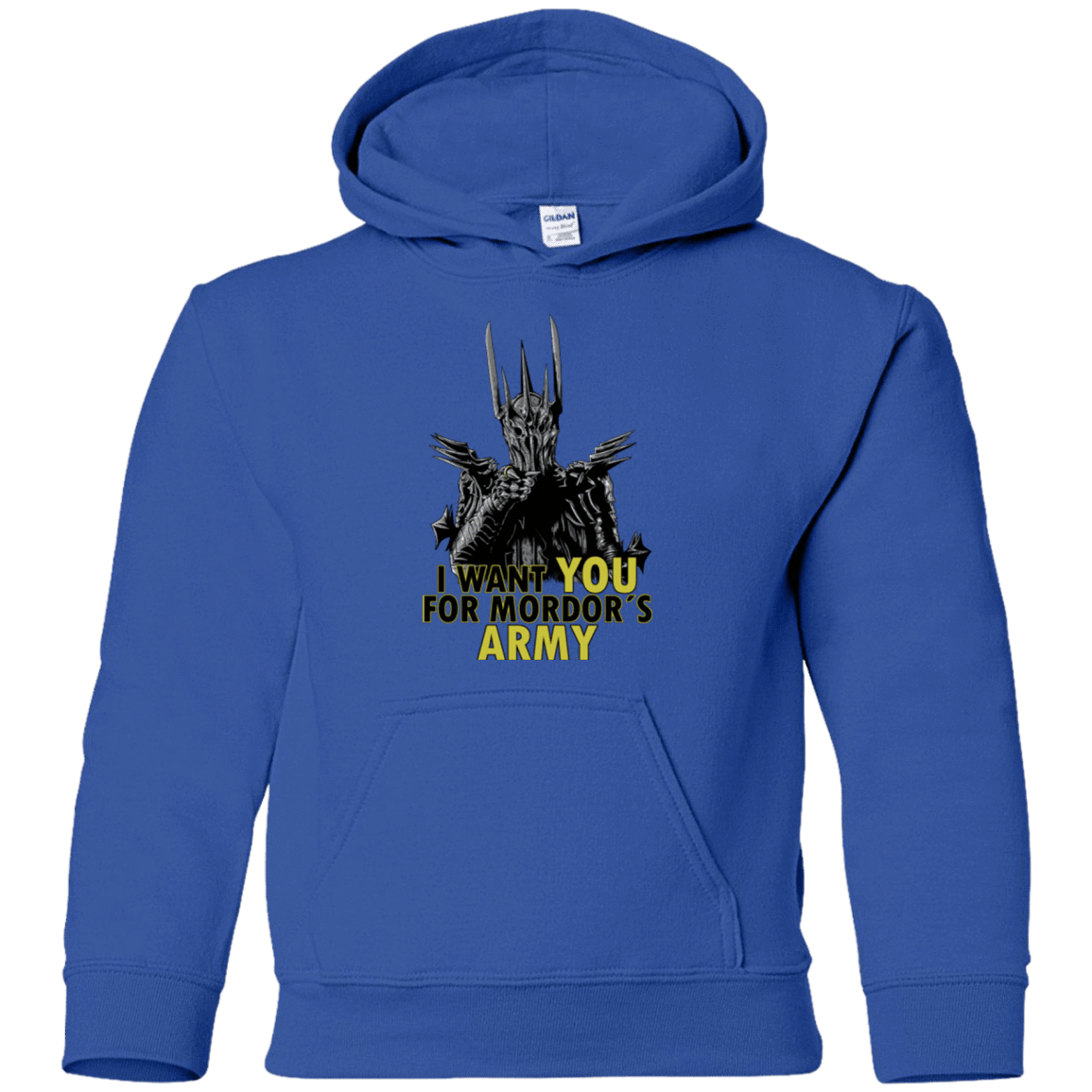 Sweatshirts Royal / YS Mordors army Youth Hoodie