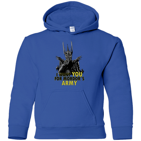 Sweatshirts Royal / YS Mordors army Youth Hoodie