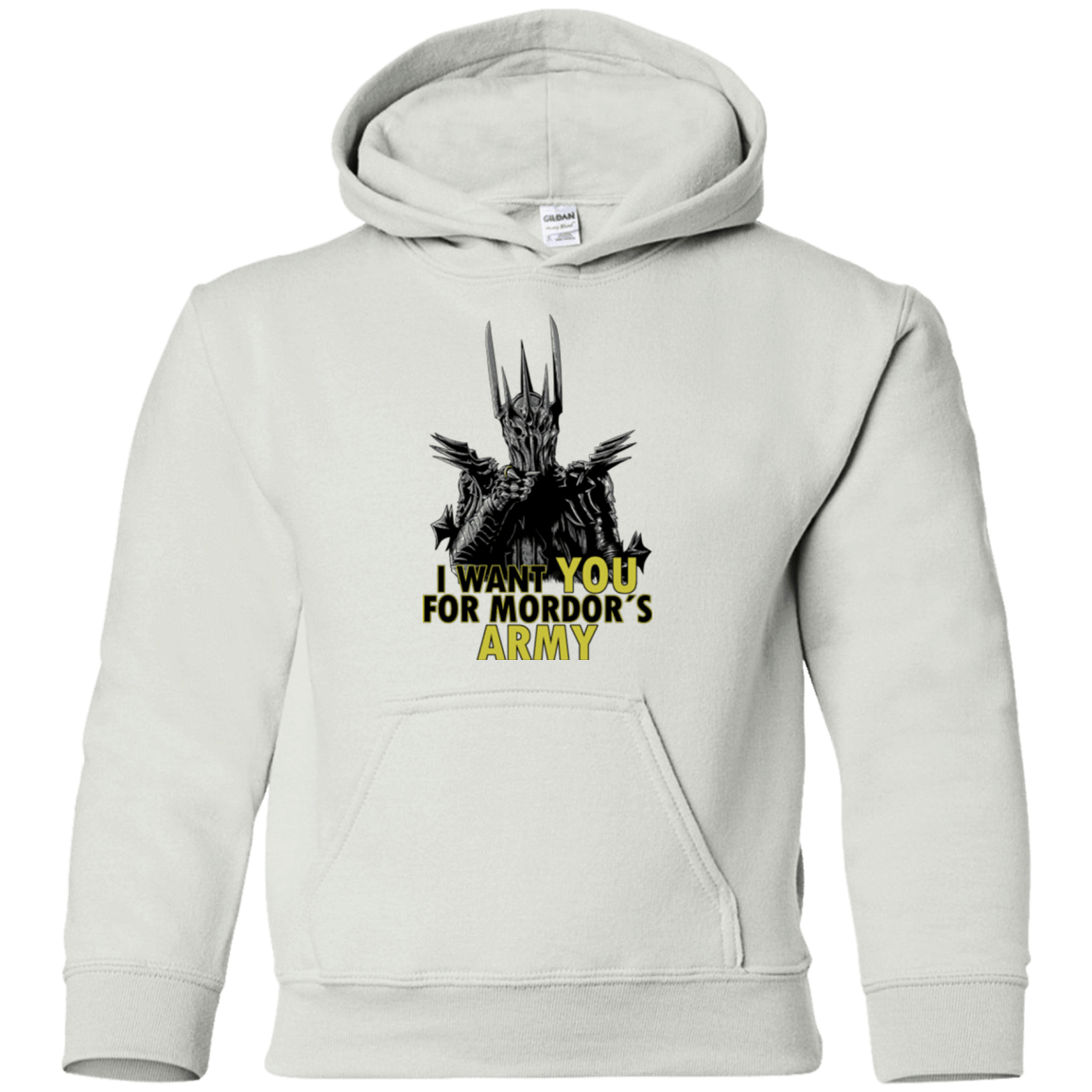 Sweatshirts White / YS Mordors army Youth Hoodie