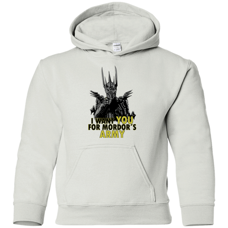 Sweatshirts White / YS Mordors army Youth Hoodie