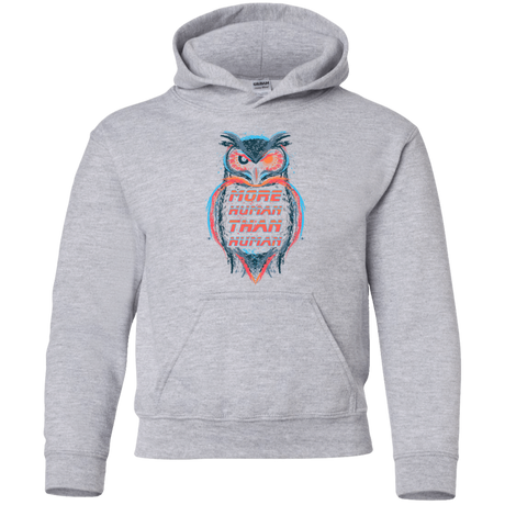 Sweatshirts Sport Grey / YS More Human than Human Youth Hoodie