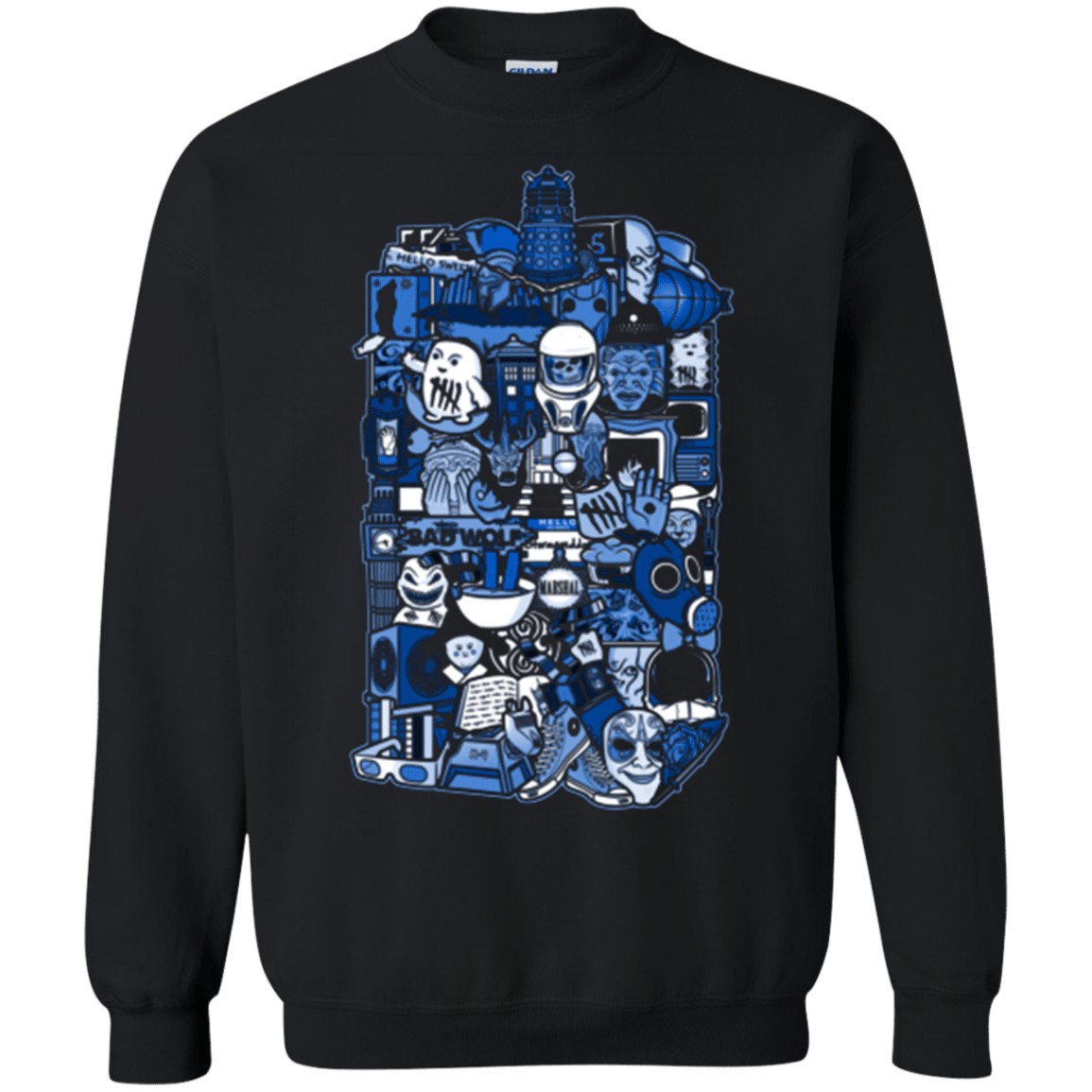 Sweatshirts Black / Small More On The Inside Crewneck Sweatshirt
