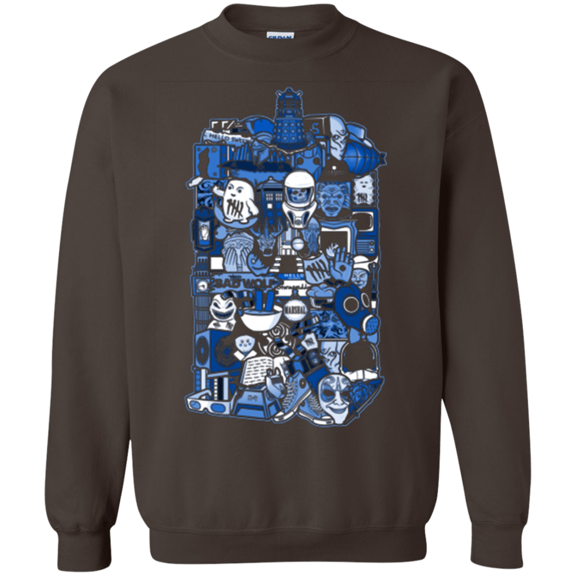 Sweatshirts Dark Chocolate / Small More On The Inside Crewneck Sweatshirt