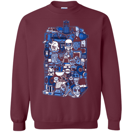 Sweatshirts Maroon / Small More On The Inside Crewneck Sweatshirt