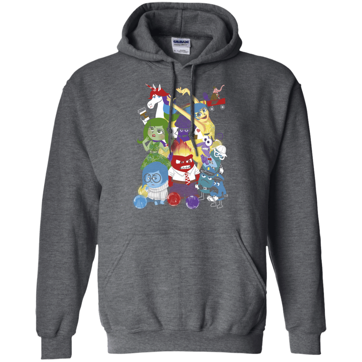 Sweatshirts Dark Heather / Small More than a feeling Pullover Hoodie