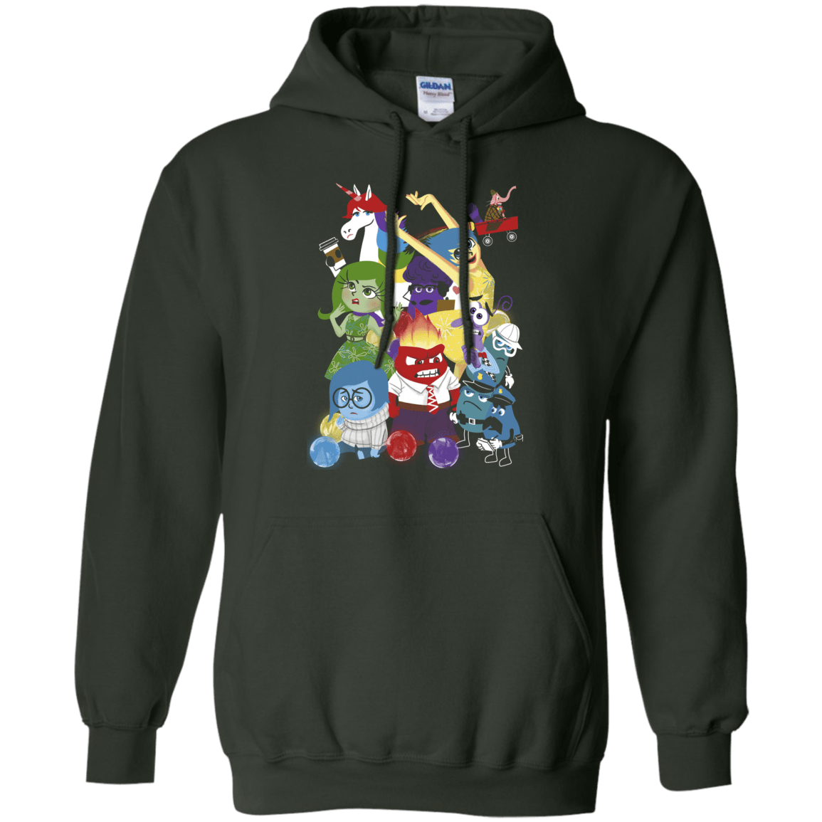 Sweatshirts Forest Green / Small More than a feeling Pullover Hoodie