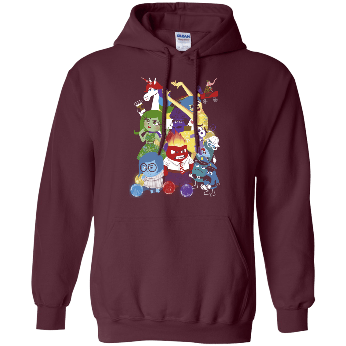 Sweatshirts Maroon / Small More than a feeling Pullover Hoodie