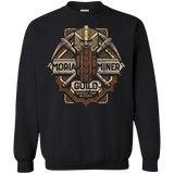 Sweatshirts Black / S Moria Miner Guild Crewneck Sweatshirt