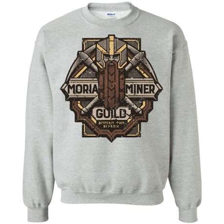 Sweatshirts Sport Grey / S Moria Miner Guild Crewneck Sweatshirt