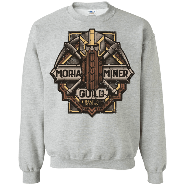 Sweatshirts Sport Grey / S Moria Miner Guild Crewneck Sweatshirt