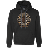 Sweatshirts Black / S Moria Miner Guild Premium Fleece Hoodie