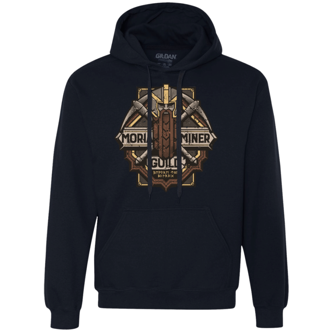 Sweatshirts Navy / S Moria Miner Guild Premium Fleece Hoodie