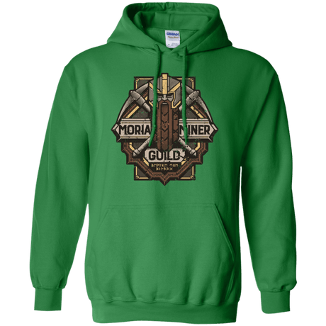 Sweatshirts Irish Green / S Moria Miner Guild Pullover Hoodie