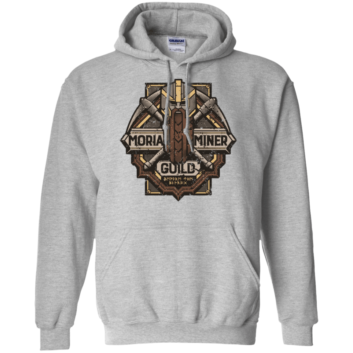 Sweatshirts Sport Grey / S Moria Miner Guild Pullover Hoodie