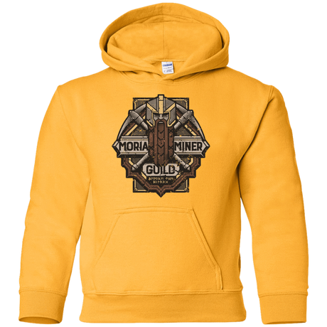 Sweatshirts Gold / YS Moria Miner Guild Youth Hoodie