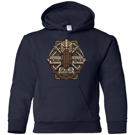 Sweatshirts Navy / YS Moria Miner Guild Youth Hoodie