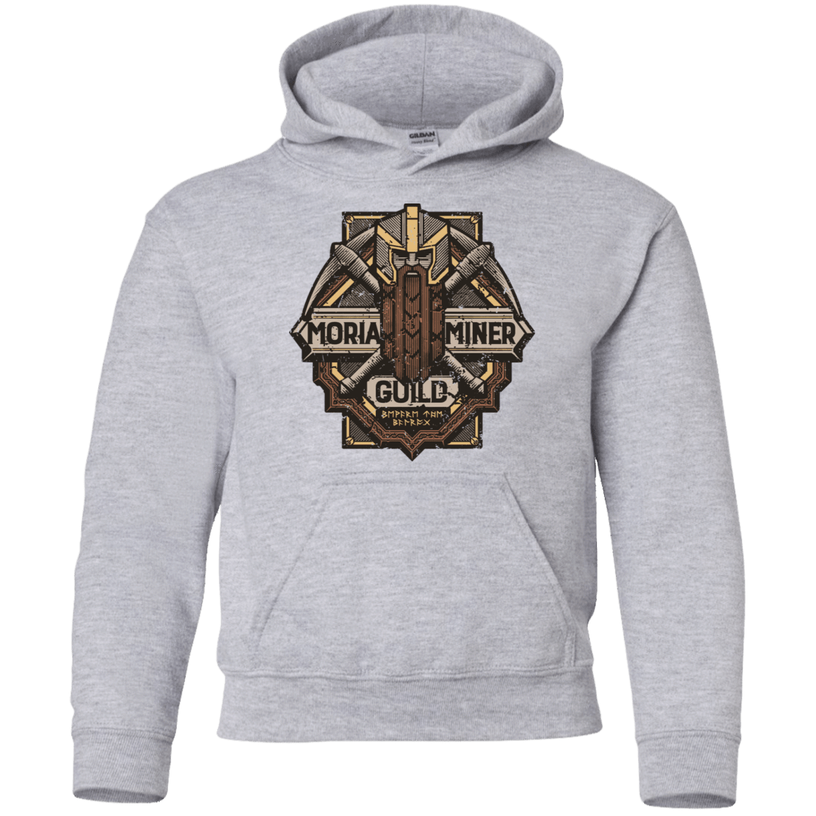 Sweatshirts Sport Grey / YS Moria Miner Guild Youth Hoodie