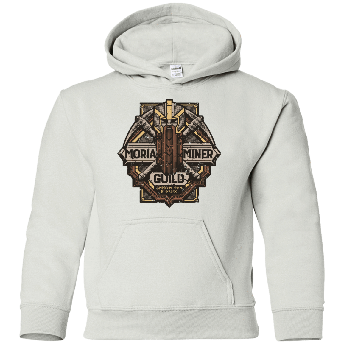 Sweatshirts White / YS Moria Miner Guild Youth Hoodie