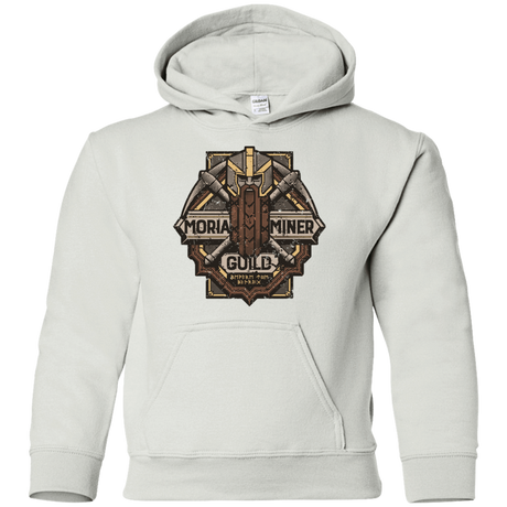 Sweatshirts White / YS Moria Miner Guild Youth Hoodie