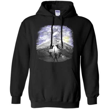 Sweatshirts Black / Small Morphin' and Fightin' Pullover Hoodie