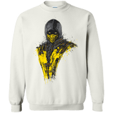 Sweatshirts White / S Mortal Fire Crewneck Sweatshirt
