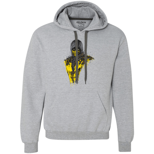 Sweatshirts Sport Grey / S Mortal Fire Premium Fleece Hoodie