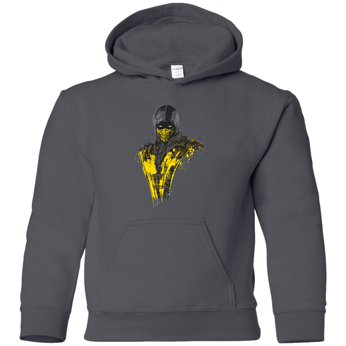 Sweatshirts Charcoal / YS Mortal Fire Youth Hoodie