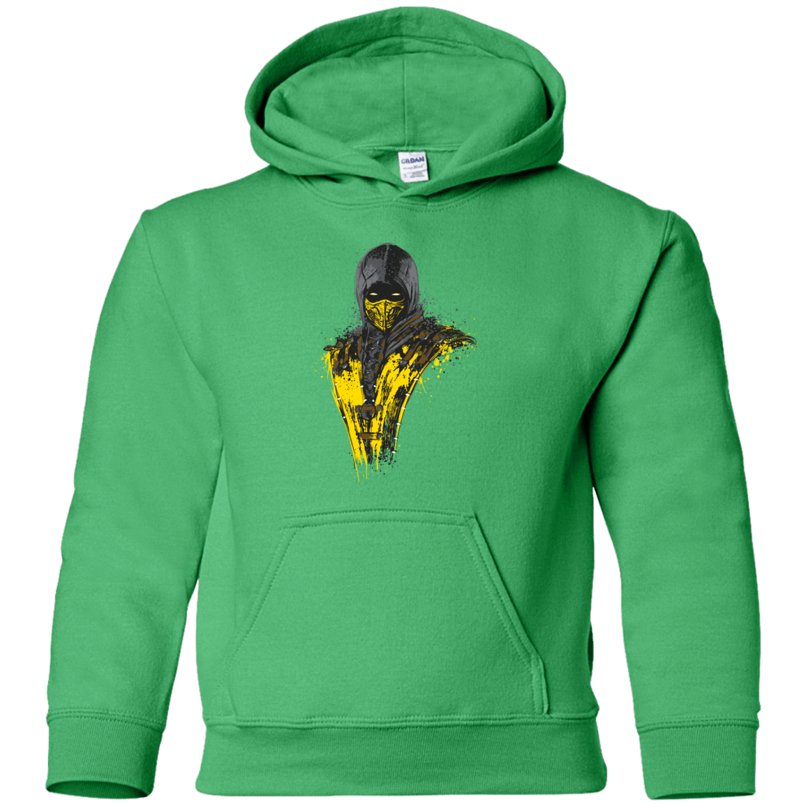 Sweatshirts Irish Green / YS Mortal Fire Youth Hoodie