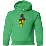 Sweatshirts Irish Green / YS Mortal Fire Youth Hoodie
