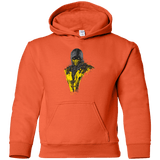 Sweatshirts Orange / YS Mortal Fire Youth Hoodie