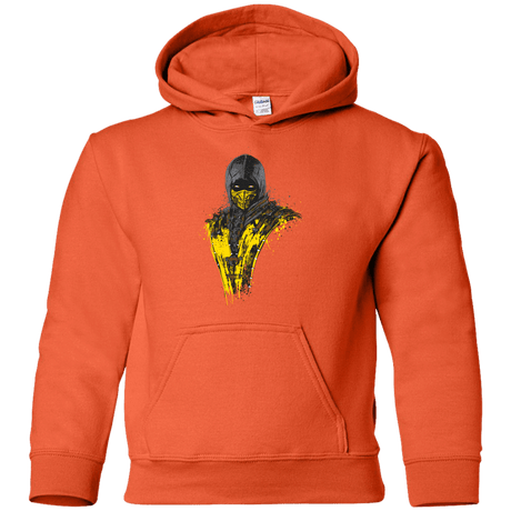 Sweatshirts Orange / YS Mortal Fire Youth Hoodie