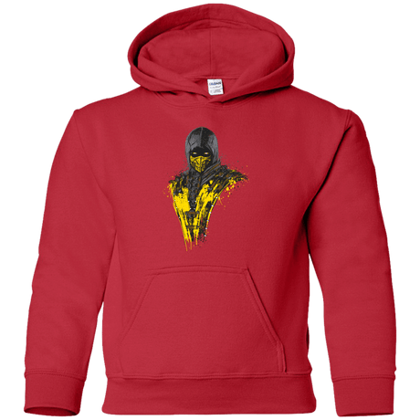 Sweatshirts Red / YS Mortal Fire Youth Hoodie
