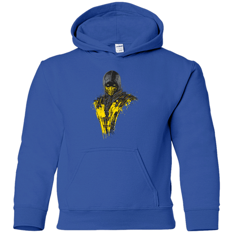 Sweatshirts Royal / YS Mortal Fire Youth Hoodie