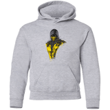 Sweatshirts Sport Grey / YS Mortal Fire Youth Hoodie