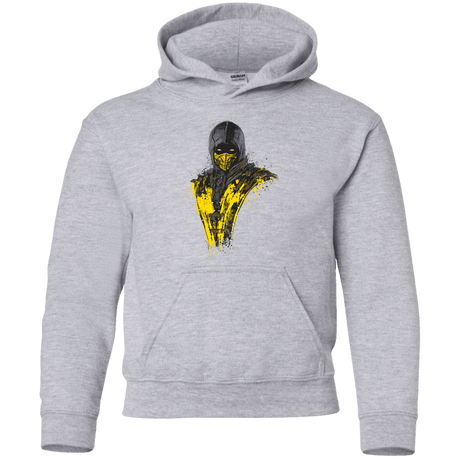 Sweatshirts Sport Grey / YS Mortal Fire Youth Hoodie