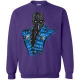 Sweatshirts Purple / S Mortal Ice Crewneck Sweatshirt