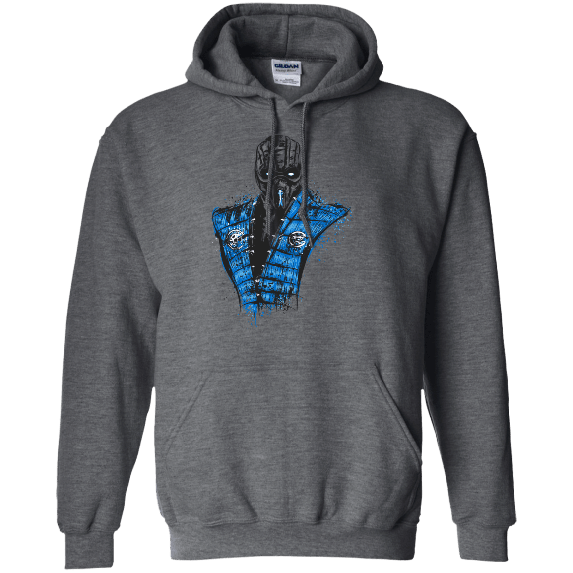 Sweatshirts Dark Heather / S Mortal Ice Pullover Hoodie