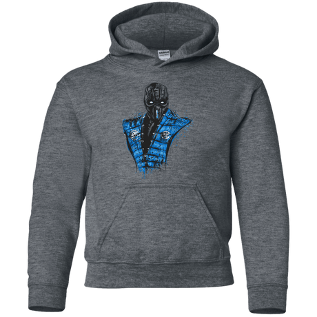 Sweatshirts Dark Heather / YS Mortal Ice Youth Hoodie