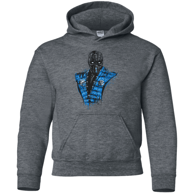 Sweatshirts Dark Heather / YS Mortal Ice Youth Hoodie