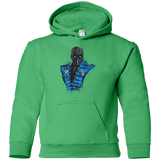 Sweatshirts Irish Green / YS Mortal Ice Youth Hoodie