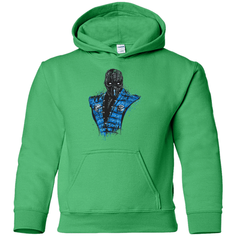 Sweatshirts Irish Green / YS Mortal Ice Youth Hoodie