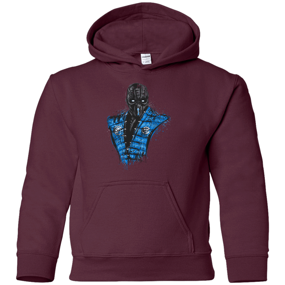 Sweatshirts Maroon / YS Mortal Ice Youth Hoodie