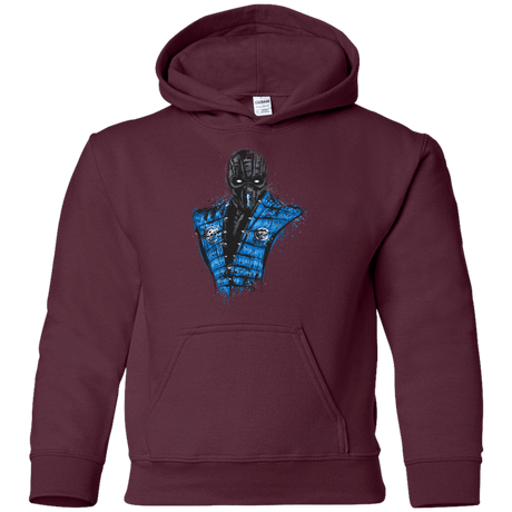 Sweatshirts Maroon / YS Mortal Ice Youth Hoodie