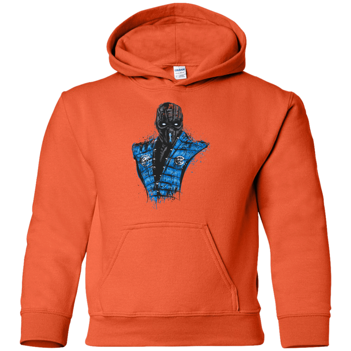 Sweatshirts Orange / YS Mortal Ice Youth Hoodie