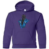 Sweatshirts Purple / YS Mortal Ice Youth Hoodie