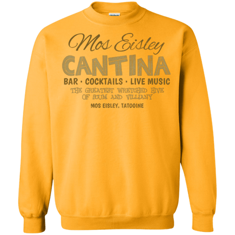Sweatshirts Gold / Small Mos Eisley Cantina Crewneck Sweatshirt