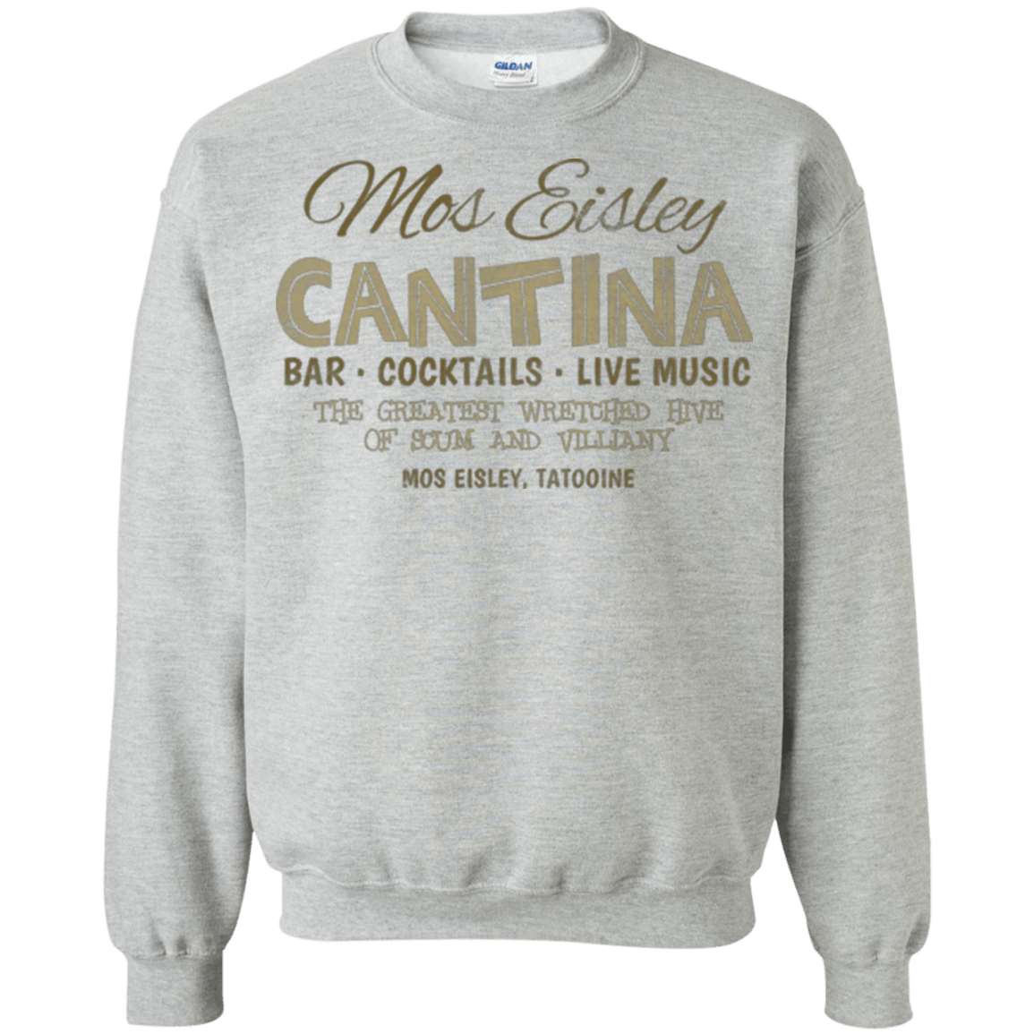 Sweatshirts Sport Grey / Small Mos Eisley Cantina Crewneck Sweatshirt