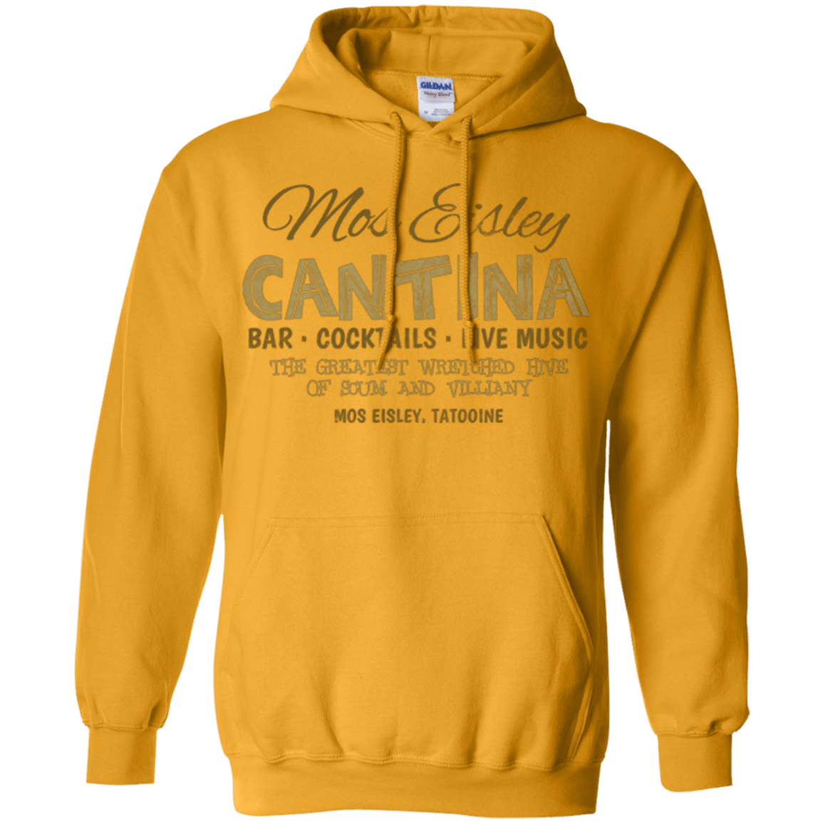 Sweatshirts Gold / Small Mos Eisley Cantina Pullover Hoodie