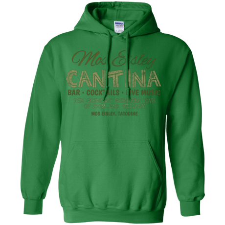 Sweatshirts Irish Green / Small Mos Eisley Cantina Pullover Hoodie