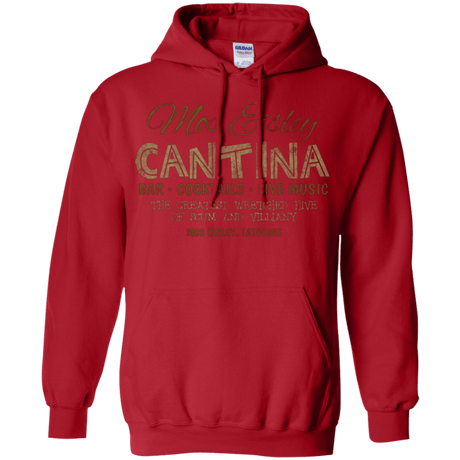 Sweatshirts Red / Small Mos Eisley Cantina Pullover Hoodie